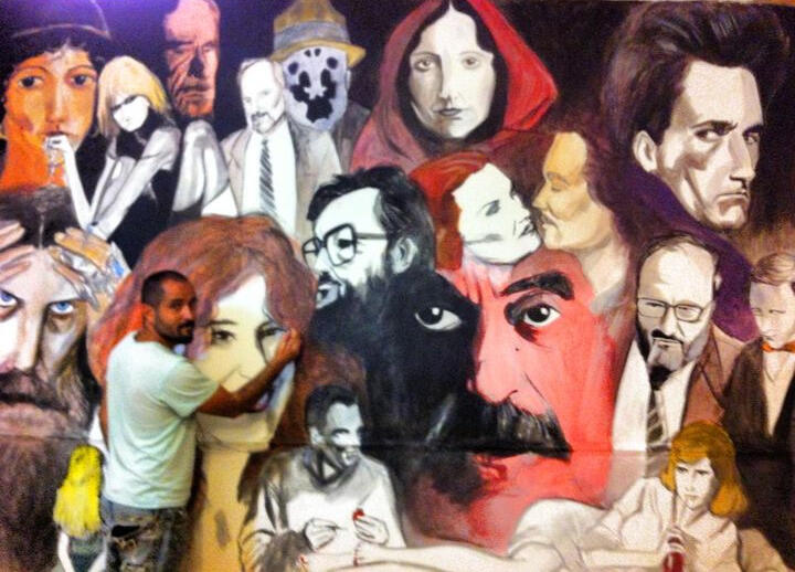 Mural MOMO interior / Zaragoza